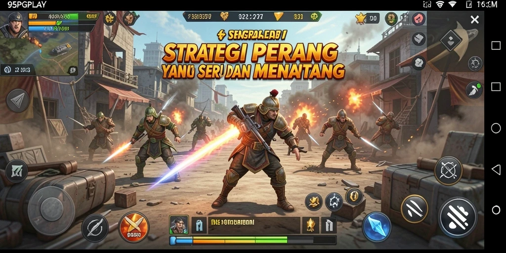 Gameplay menarik dalam 95PGPLAY menampilkan strategi pertempuran yang mendalam.