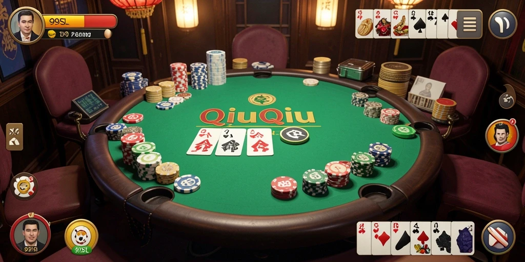 Tampilan gameplay QiuQiu yang menarik di 99SL.